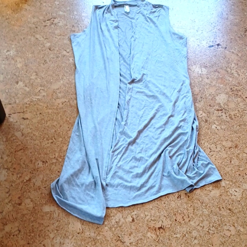 *3 FOR $20 ITEM* Isaac Liev Sleeveless Maxi Duster, NWOT - Picture 2 of 4